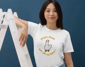 Funny Goose T-Shirt - Humorous Cotton Tee