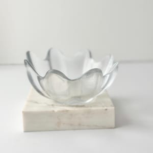 Blenko Glass Lotus Petal Bowl