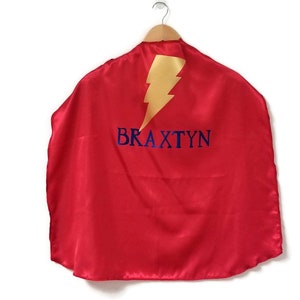 SUPERHERO CAPE Kids cape Personalized Cape Superhero Cape Superhero Mask Cape for Kids Superhero Party Favor Super Hero Cape image 9