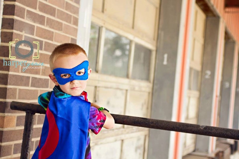 SUPERHERO MASK Felt Super Hero Mask Kid Mask Adult Mask Etsy