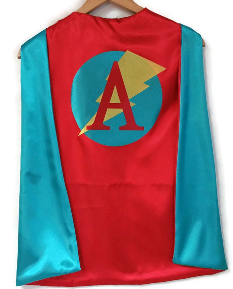 Custom Superhero Cape Personalized Cape Superhero Party Superhero Costume Super Hero Cape Kid cape Superhero Mask Custom Cape image 7