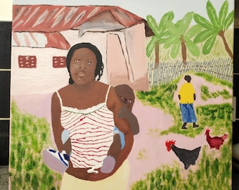 Mama Africa And Son