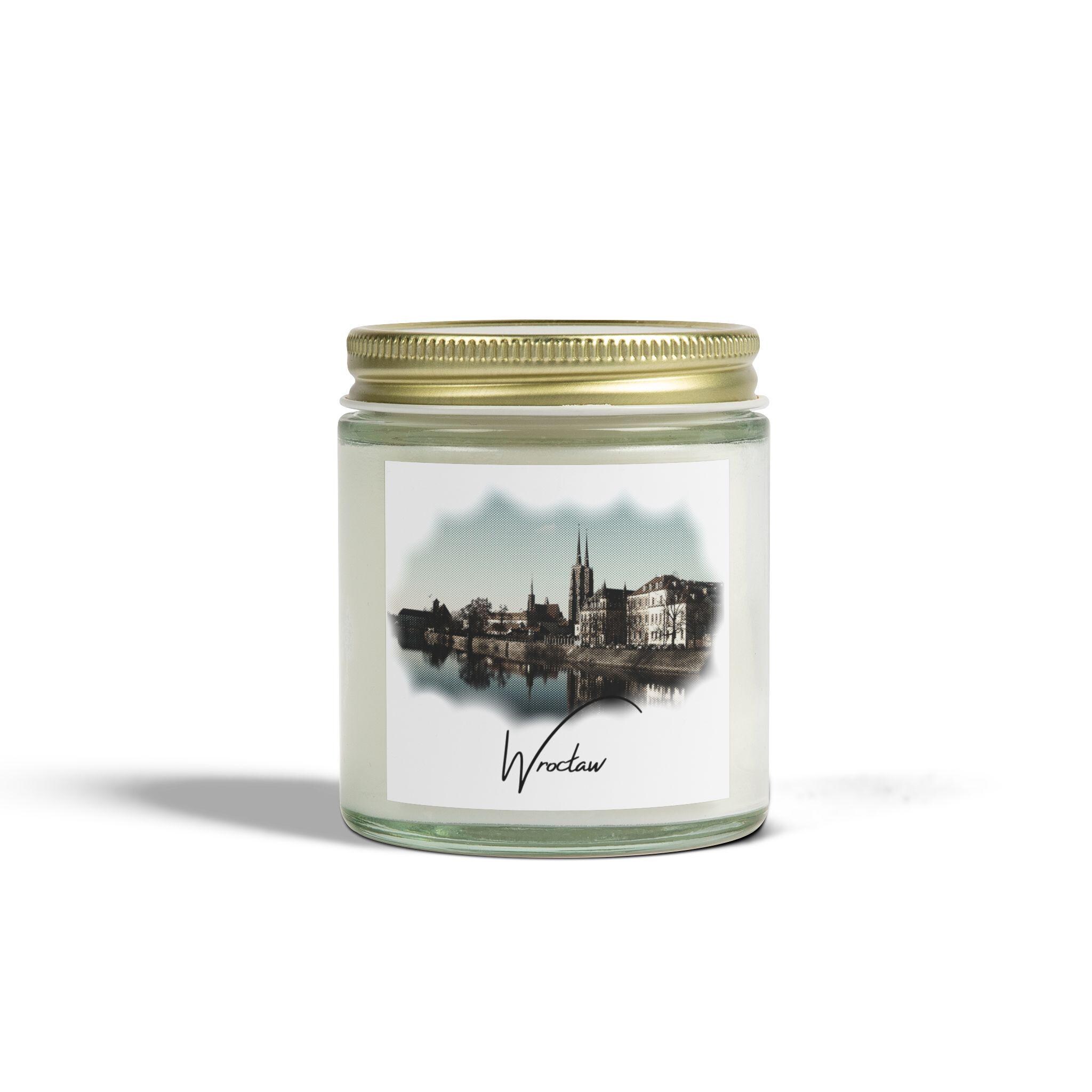 Vela de Wroclaw, velas polacas, decoración polaca, vela de meditación, vela con temática polaca, diseño polaco, spa, Polska Świeca Wrocław, 4oz, 9oz