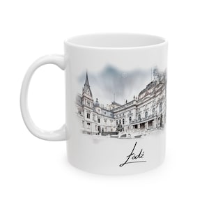 Lodz Coffee Mug, Polish Coffee Mug, Łódź Mug, Polish Gift, Polish Coffee Cup, Polish Tea, Patriotic Mug, Polish Cities, 11oz, 15oz