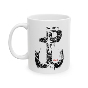 Fighting Poland Coffee Mug, Patriotic Polish Coffee Mug, Polska Walcząca, Warsaw 1944, Kotwica Symbol, Polish Pride, Polska Gift, Polska Mug