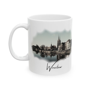 Wroclaw Coffee Mug, Polish Coffee Mug, Wrocław Mug, Polish Gift, Polish Coffee Cup, Polish Tea, Patriotic Mug, Polish Cities, 11oz, 15oz