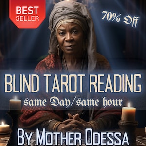 BLIND READING Blind Tarot Kartenlesen durchgeführt von MotherOdessa am selben Tag