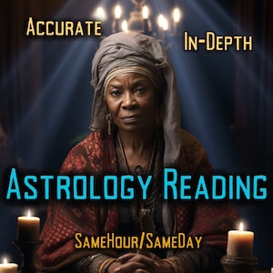 ASTROLOGY READING Astrology Forecast Reports Astrological Transits In-depth Professional Guidance Predictions by MotherOdessa Same Day