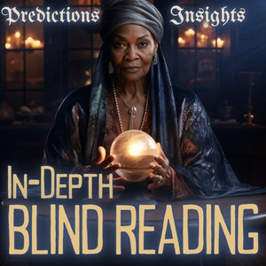 In-Depth BLIND READING Psychic Reading Blind Psychic Reading Offering Predictions and Insights By MotherOdessa InDepth Blind Psychic Reading