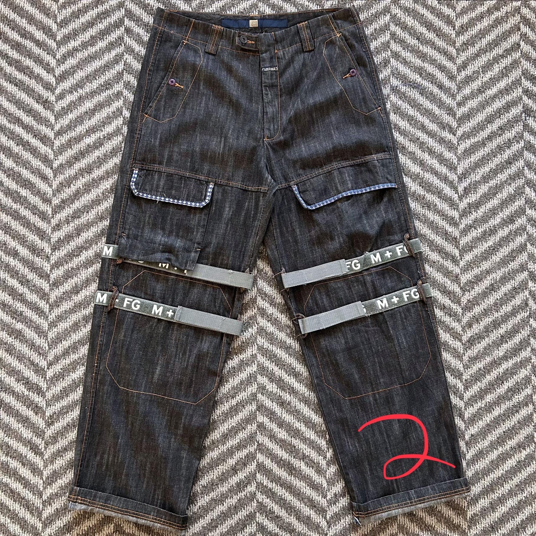 Vintage M+FG Marithe + Francois Girbaud Y2K Gray Strapped Vintage M+FG Marithe + Francois Girbaud Y2K Gray Strapped