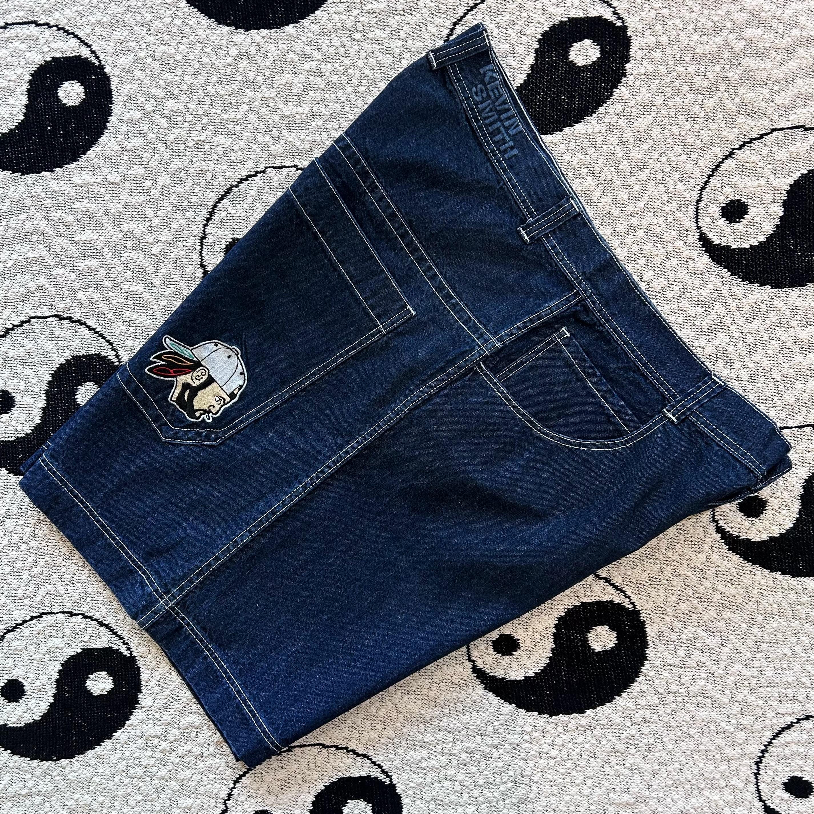 小物 JOHNDOE / Yin Year \"YYJD 2-23 BK\" JNCO Jean Denim Shorts Jet Black Twin Cannon Baggy Y2K