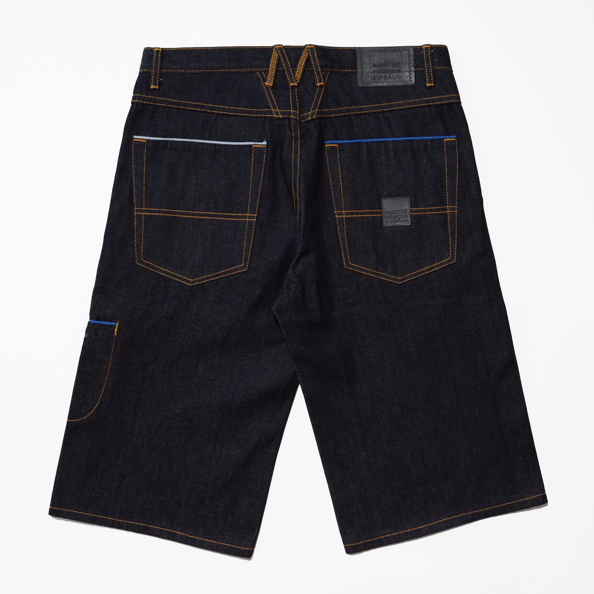 M+FG Marithe Francois Girbaud W32 Brand X Long Shorts Raw Denim