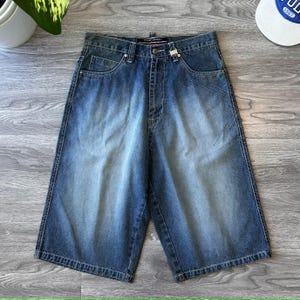 Vintage Phat Farm Jorts Unused Denim Shorts Men&#39;s Size W30 Denim Shorts Functional Cargo 90s Old School Streetwear New With Tag