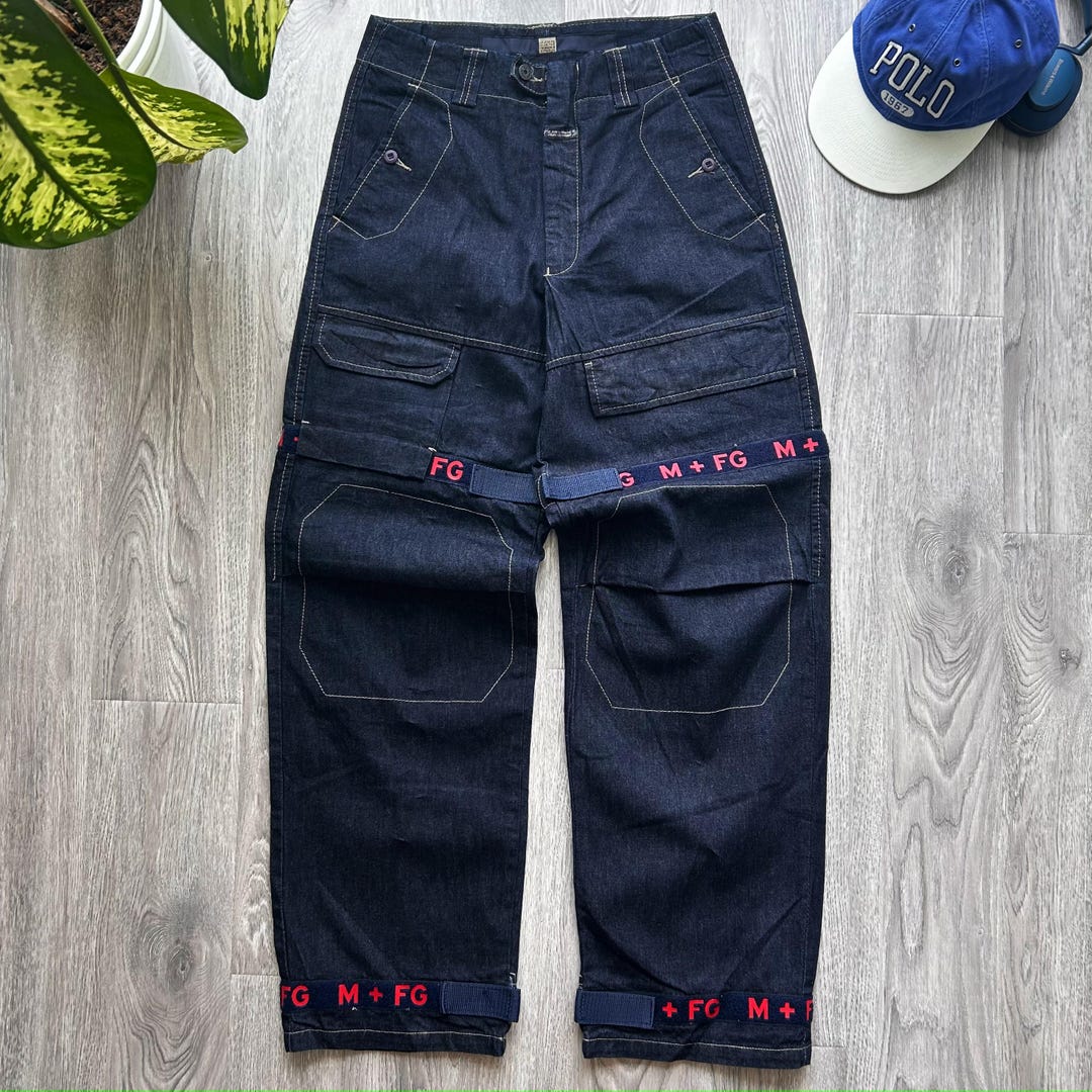 MARITHE FRANCOIS GIRBAUD ギミックパンツ　Y2K M+FG Marithe Francois Girbaud Jeans (read the Description Before