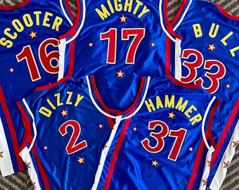 Collectors PLATINUM FUBU HARLEM Globetrotters Jersey #22 Geese 2XL