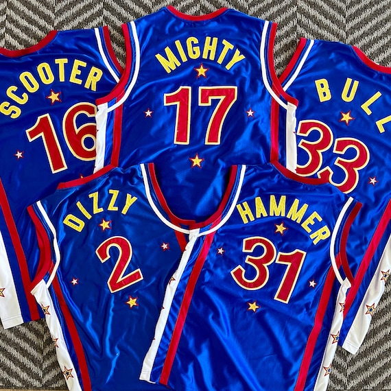 Harlem Globetrotters ユニフォーム 3XL Harlem Globetrotters Ltd. Edition Adult 3XL Patch Jersey | eBay