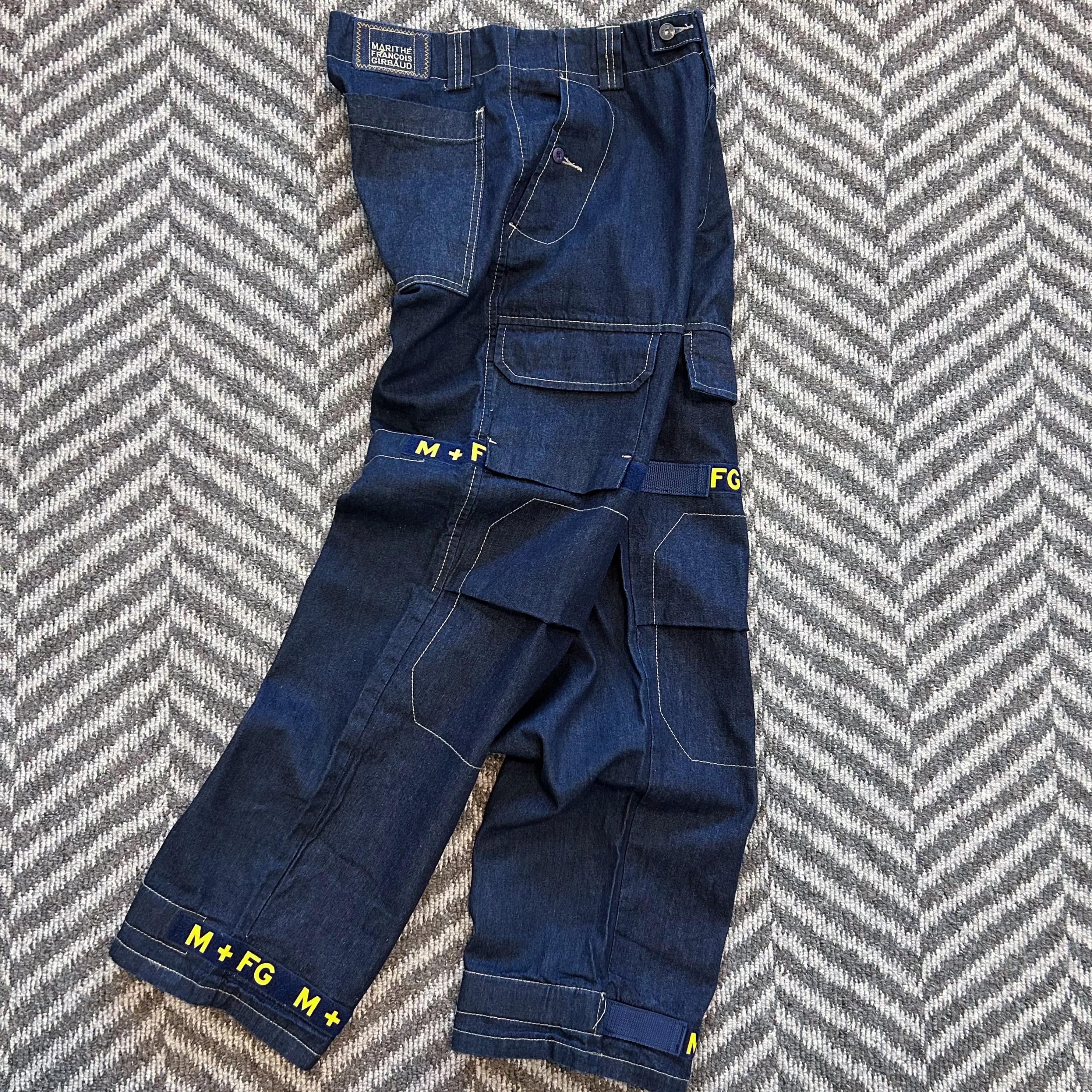 パンツ MARITHE FRANCOIS GIRBAUD / oiled pants Vintage M+FG Marithe + Francois Girbaud Ink-blue Jeans