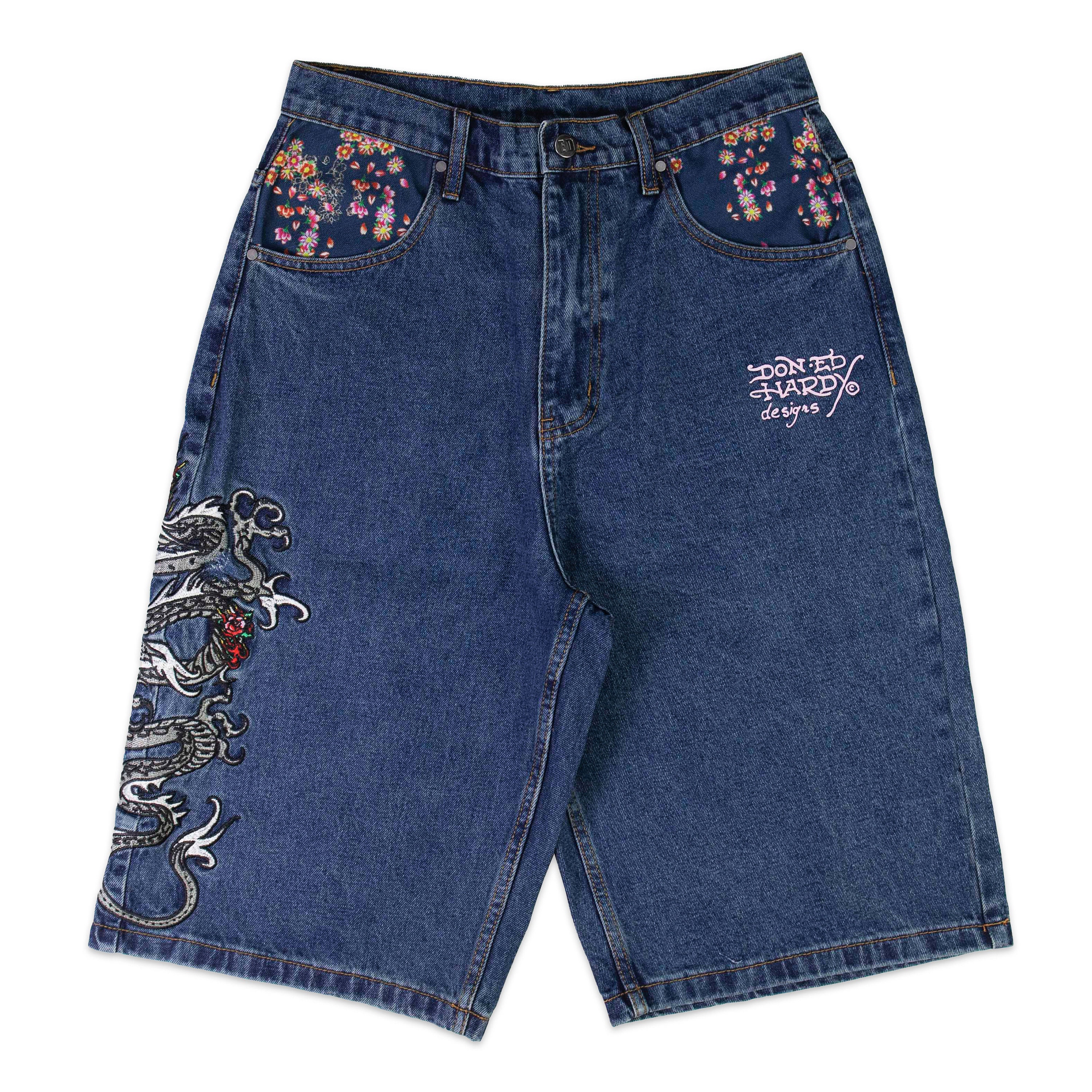 [Ed Hardy]* ジョーツ * Dragon Jorts *カモフラージュ Ed Hardy]* ジョーツ * Dragon Jorts *カモフラージュ