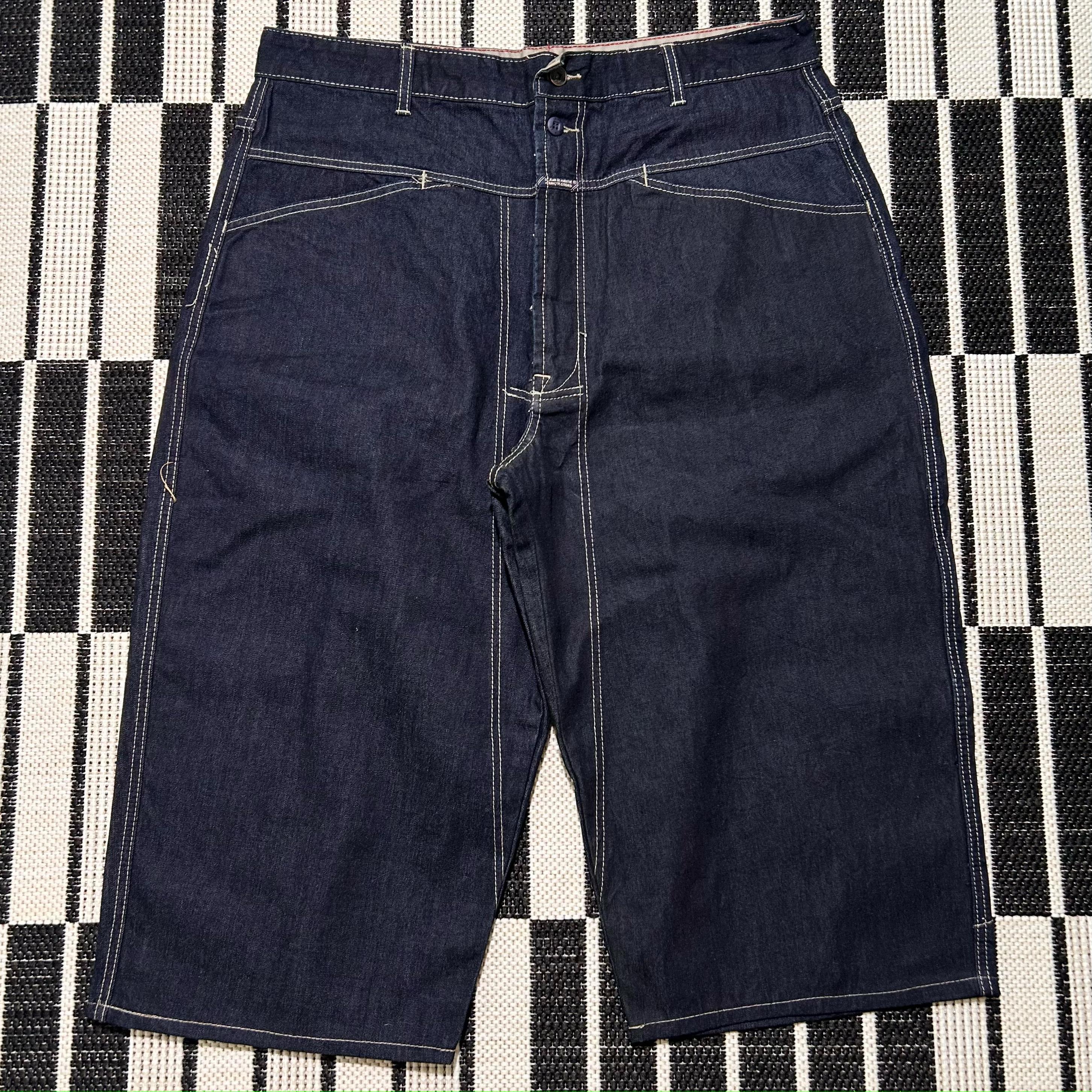 Marithe Francois Girbaud Long Jorts Men's 36 Unused Vintage