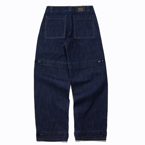M+FG Marithe Francois Girbaud Jeans Gray Straps (read the Details