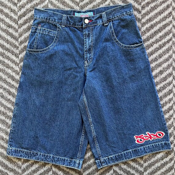 Vintage Jnco Jeans Jorts: Skater Style Steel Crown - Size W38/W40
