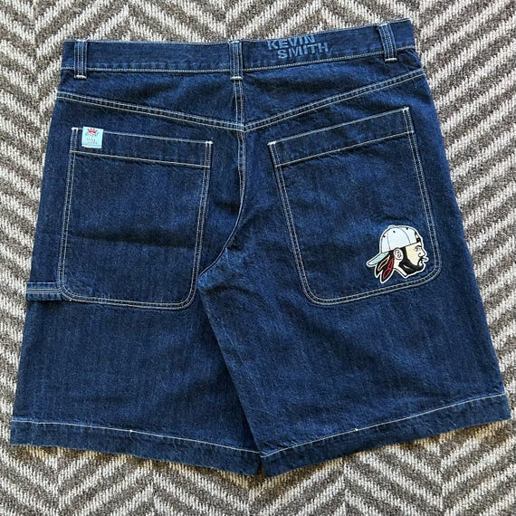小物 JOHNDOE / Yin Year \"YYJD 2-23 BK\" JNCO Jean Denim Shorts Jet Black Twin Cannon Baggy Y2K