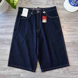 Vintage Phat Farm Jorts Unused Denim Shorts Men&#39;s Size W40 Denim Shorts Functional Cargo 90s Old School Streetwear New With Tag