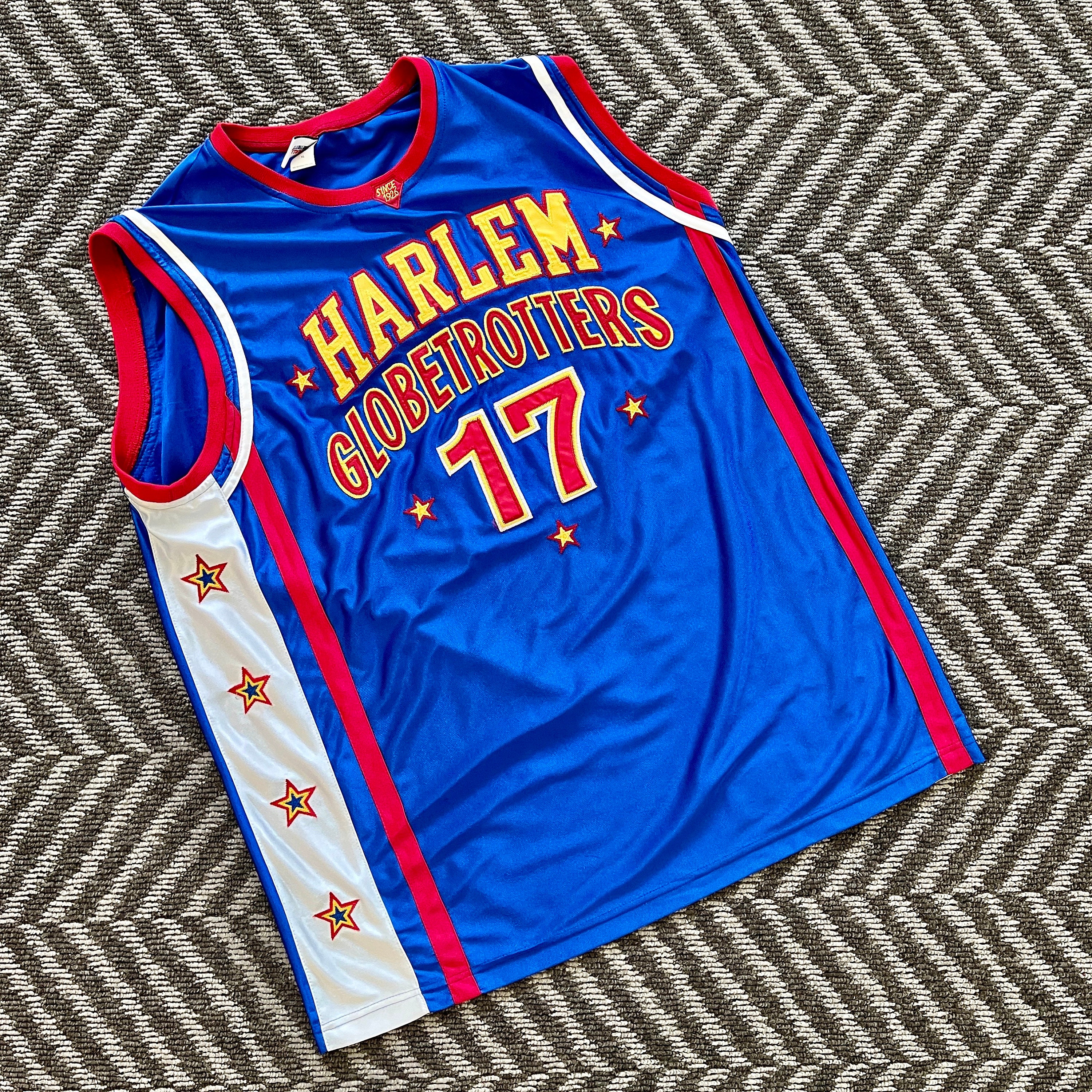 Harlem Globetrotters バスケットボール ユニフォーム XXL Harlem Globetrotters Basketball Jersey Official Size M(#2#31