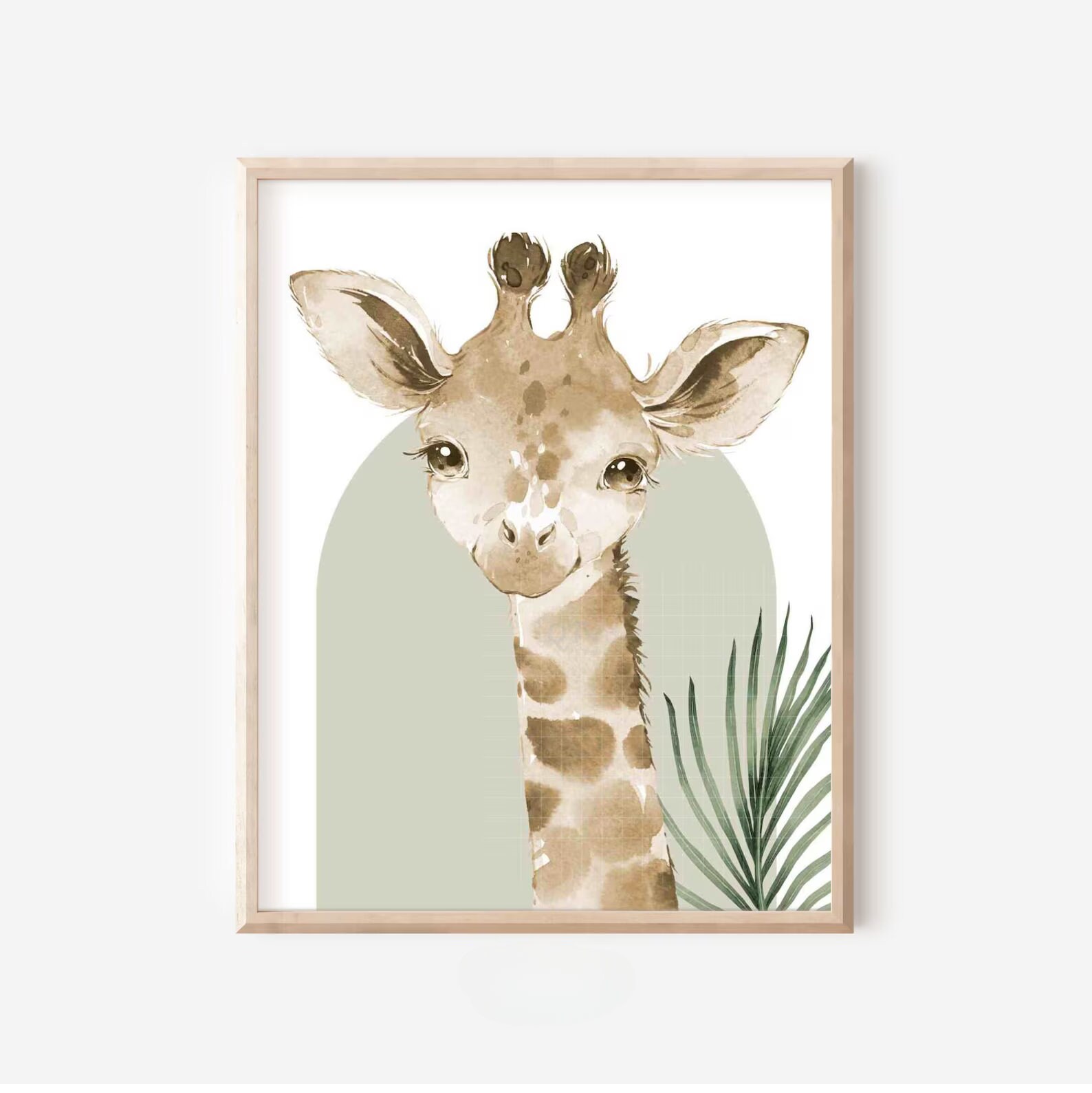 PRINTABLE SAFARI NURSERY - Set 6 Jungle Nursery - Wall Art Prints ...