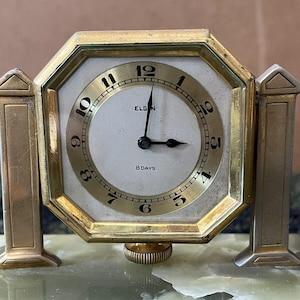 Vintage Elgin Desktop Clock