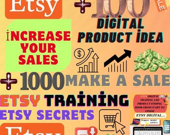 Etsy Digital Product Ideas: Passive Income Tutorial (PDF)
