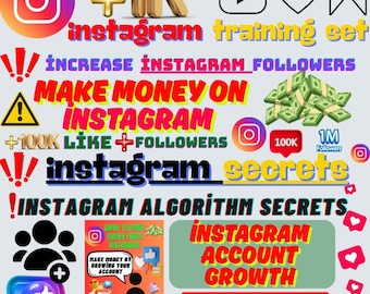 Instagram Money Making E-book: Step-by-Step Training (PDF)