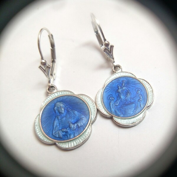 Catholic Earrings Etsy