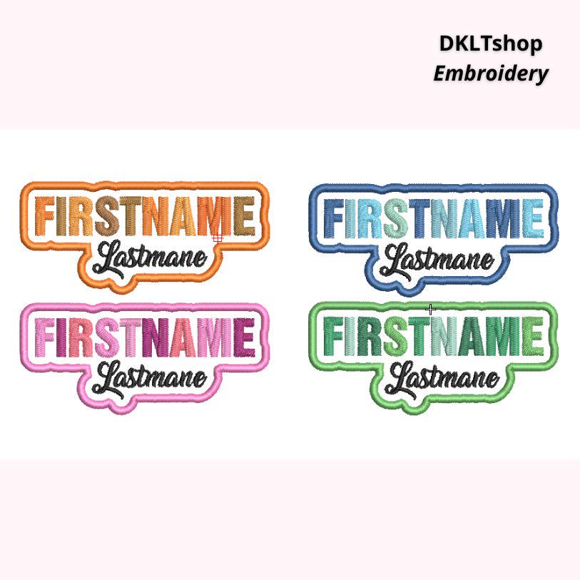 Embroidered Name Patch Custom Embroidered Sew-On Name Patch – 6 X 2 Inches, Motorcycle Biker Badge, Made In USA Biker Vest Name Patches - Foto 3