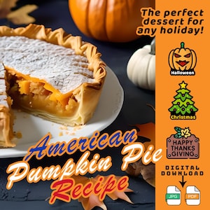 Pumpkin Filo Pie mit Ahornsirup - Perfekt für Halloween, Thanksgiving und Weihnachten! Einfaches und leckeres Urlaubsrezept. Die Freude des Chefs