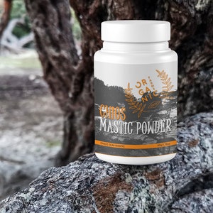 Premium Chios Mastic Powder for Cooking-Natural and Aromatic Pistacia Lentiscus,Premium Quality, Mastic Handpicked from Chios Island, 1,76oz