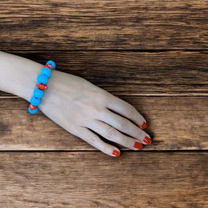 Handmade Bracelet Colourful Beaded Minimalist Unique Gift