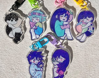OMORI-スライムガール モリー- 2.5インチ アクリルキーホルダー（片面