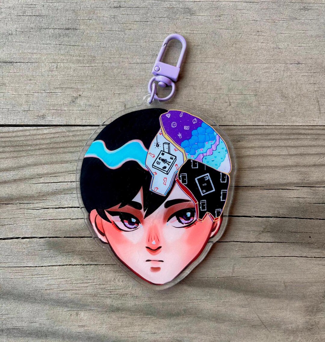 OMORI　HEADSPACE Acrylic Keychain Omori Headspace Acrylic Keychain - Etsy