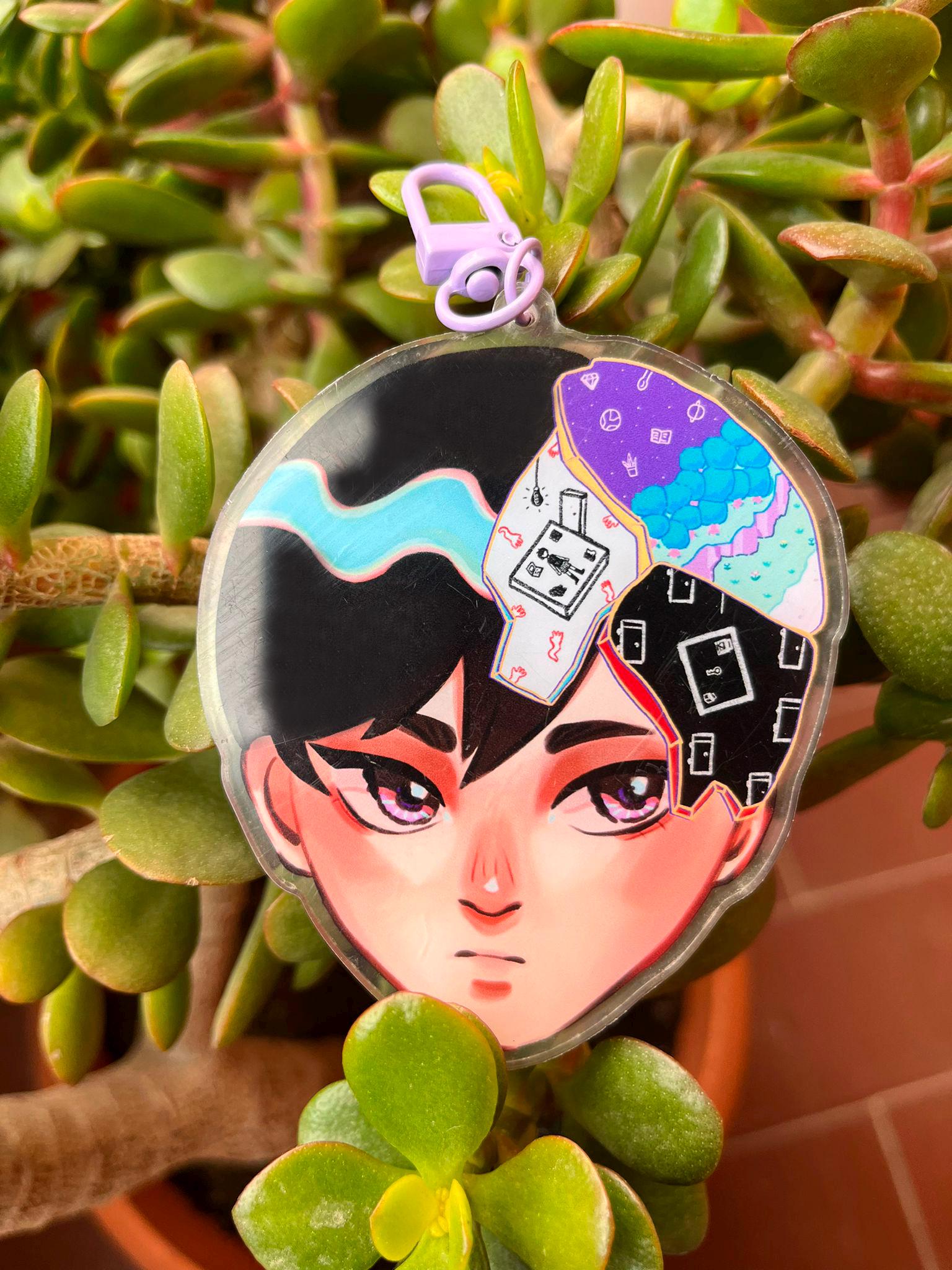 OMORI　HEADSPACE Acrylic Keychain Omori Headspace Acrylic Keychain - Etsy