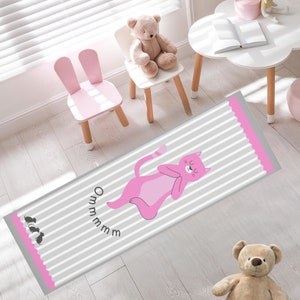yoga mat for kids gym mat child exercise mat child yoga class kids yoga lesson child gift birthday idea girl pilates mat yoga pad meditation