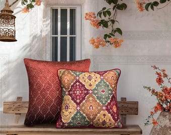Couch Cushion Velvet Pillow, Rustic Pillow Case, Designer Pillow, Shabby Chic Cushion, Minimalist & Contemporary Cover, Trendy Pillow Decor