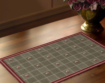Suzani Placemat Set of 4 | Bohemian Dining Table Mats, 13x20"