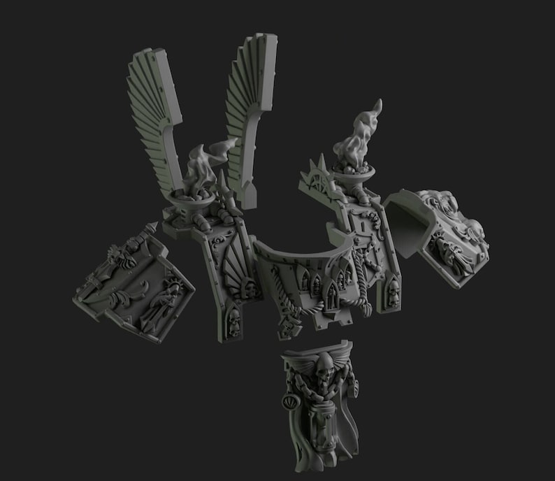 Ancient Dread Armour- Eternal Pilgrims. Conversion Parts for Sci-fi ...