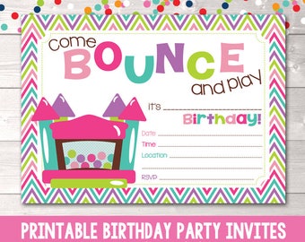 printable bowling party invitation fill in the blank birthday etsy