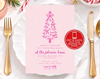 Christmas Party Invites