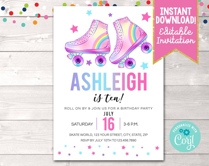 Birthday Party Invites