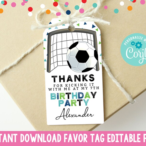 Soccer Party Favor - Etsy