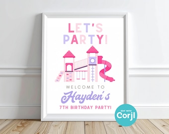 Party Welcome Signs