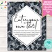Printable Party Sign Template, Instant Download Editable Party Sign ...